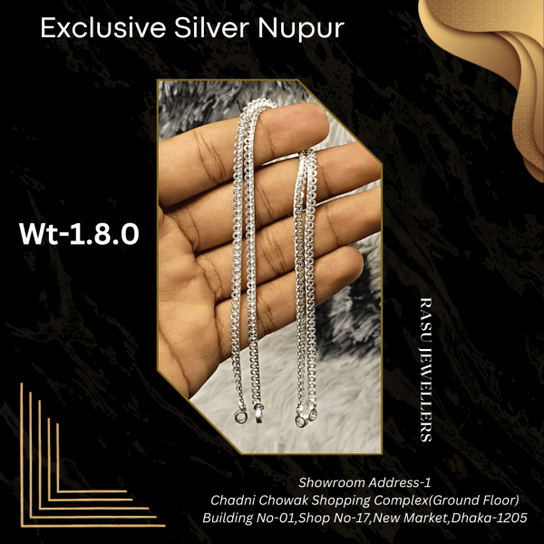দেশি রুপার নুপুর