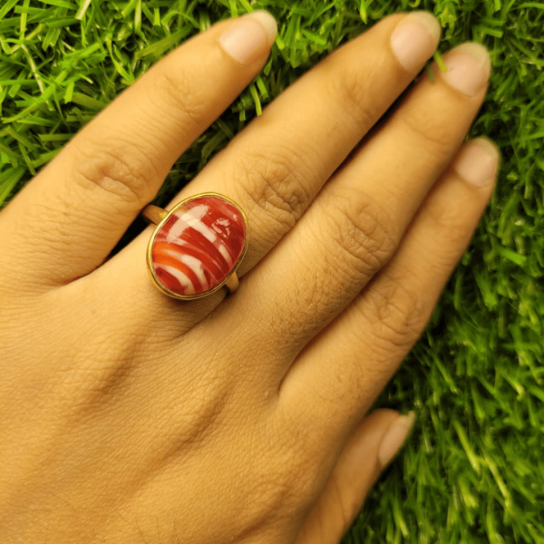 Austo Dhatu Finger Ring - 15