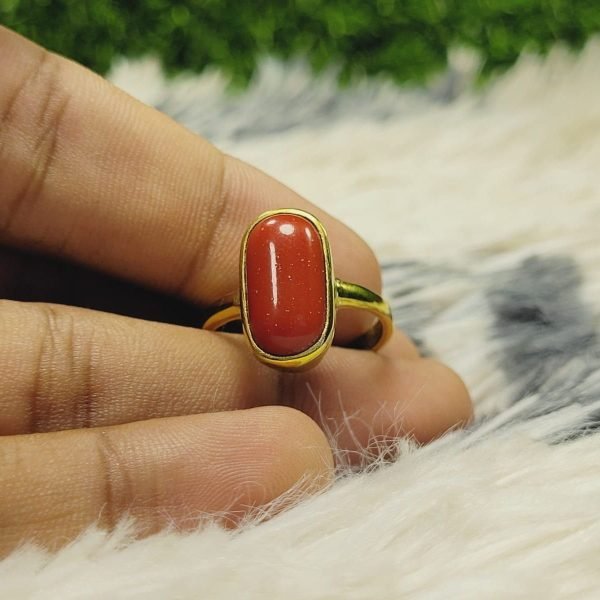 রক্ত প্রবাল আংটি