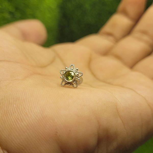 রুপার নোস পিন