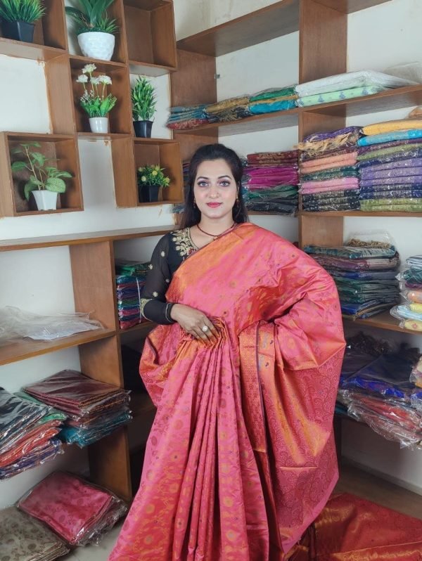 সিল্কের কাতান শাড়ি SR-8