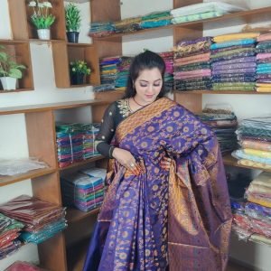 সিল্কের কাতান শাড়ি SR-4