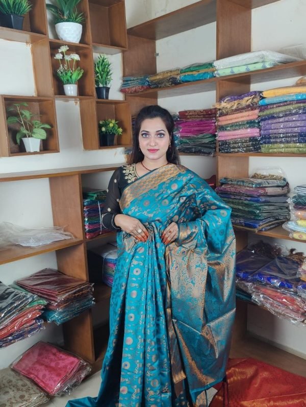 সিল্কের কাতান শাড়ি SR-5